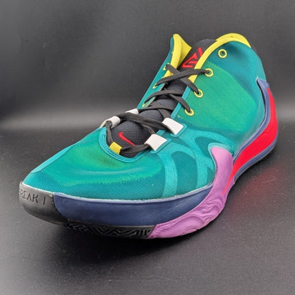 Nike Men's Size 18 Zoom Freak 1 Roots~CT8476-800 Multicolor Basketball Sneaker Nike