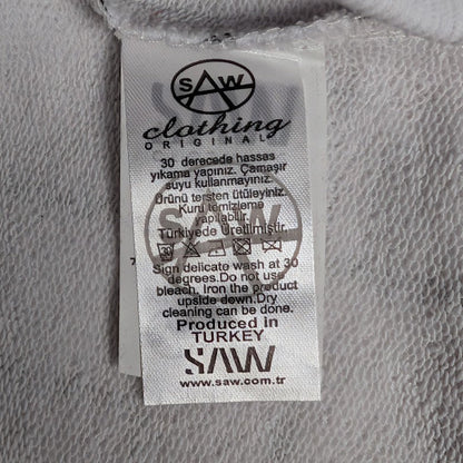 Saw Clothing Couture Men's Size Small Sweatshirt~White Letter Box ~ AndEver SAW Clothing