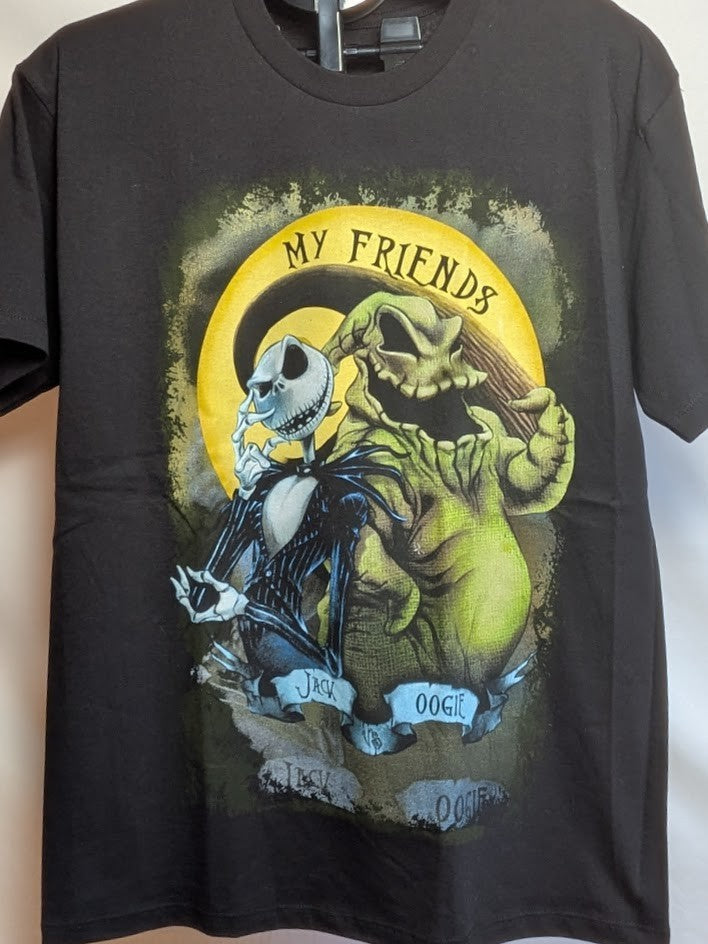 Official Universal Studios Nightmare Before Christmas T-Shirt Size L Black NWT Universal Studios Hollywood