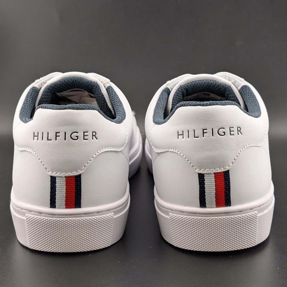 Tommy Hilfiger Men's Size 10M Brecon Cup Sole White Sneakers Tommy Hilfiger