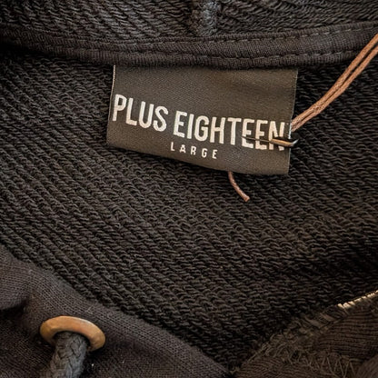 Plus Eighteen Size Large Unisex DOWNFALL Oversize Hoodie Plus Eighteen