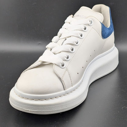 Alexander McQueen Oversized Paris Blue Leather Sneakers - Womens Size 8/Mens 6.5 Alexander McQueen