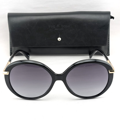 Rag & Bone Women's 56 mm Black Sunglasses RNB1075/S  56-16-140 rag & bone