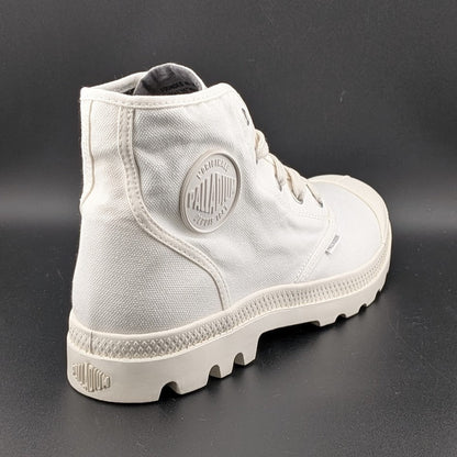 Palladium Boots Women's Size 11 in Star White Pampa Hi Top Lace Up New in Box Palladium
