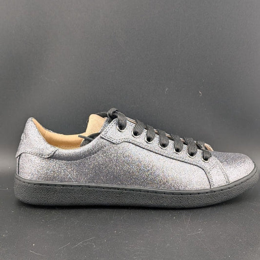 UGG Milo Glitter Sneakers Women’s Size 7 Gunmetal Gray Black Low Top UGG