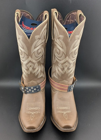 Crush™ by Durango® Women's Size 9 Western Boot with Accessory Belt Durango