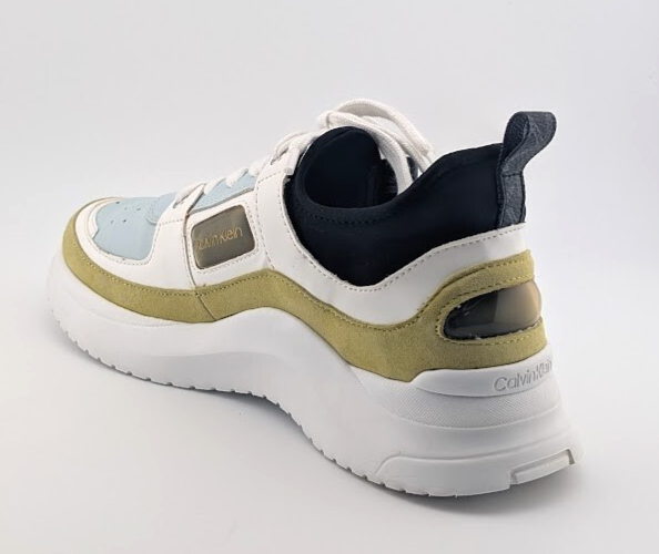 Calvin Klein Womens Ultra Neoprene Multicolor Lace-Up Sneaker Shoes Size 8M Calvin Klein