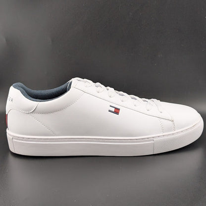Tommy Hilfiger Men's Size 10M Brecon Cup Sole White Sneakers Tommy Hilfiger