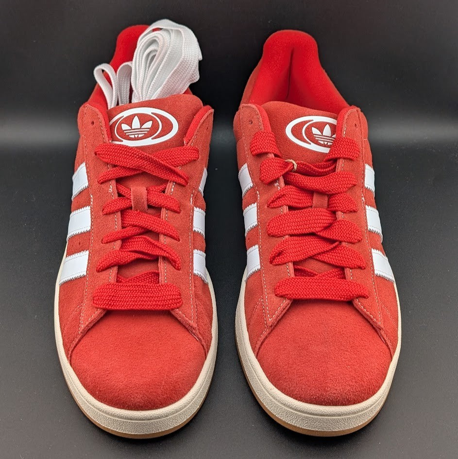 adidas Originals Men's Size 13~Campus 00s Trainer Sneakers Scarlet Suede~2 Laces adidas