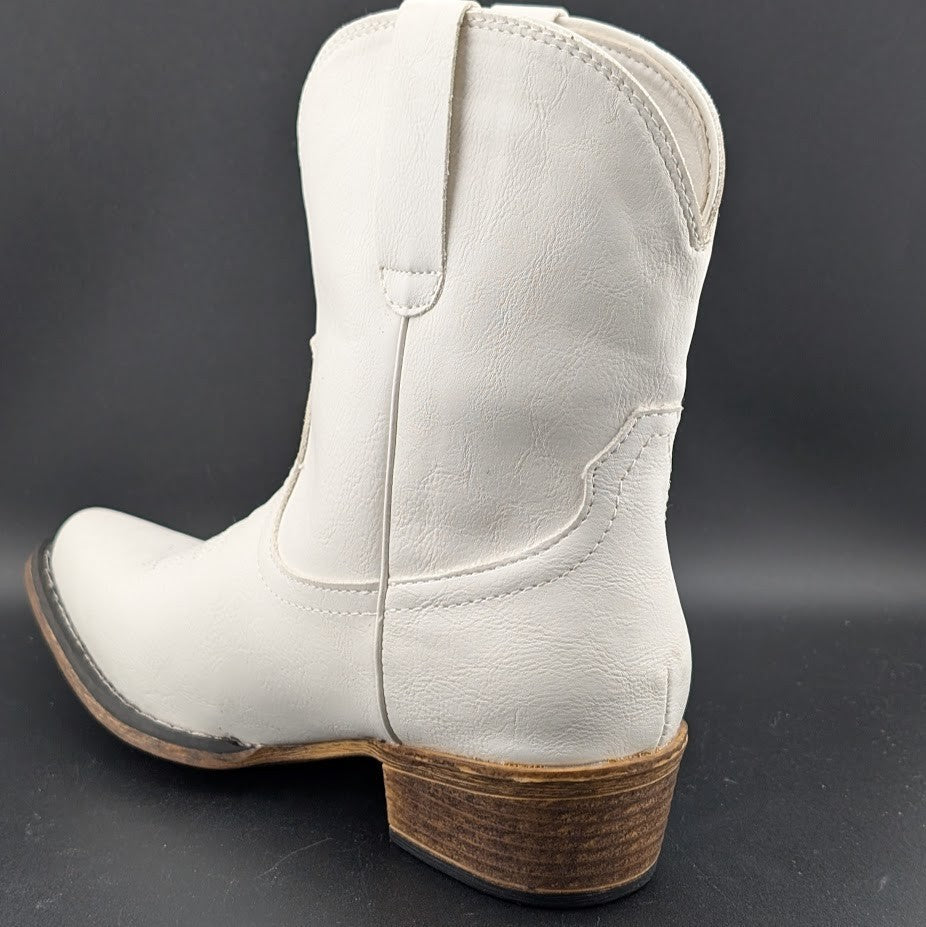 Roper Women's Size 7 ~ Emma Western Booties - Round Toe - 09-021-1567-3037 Roper