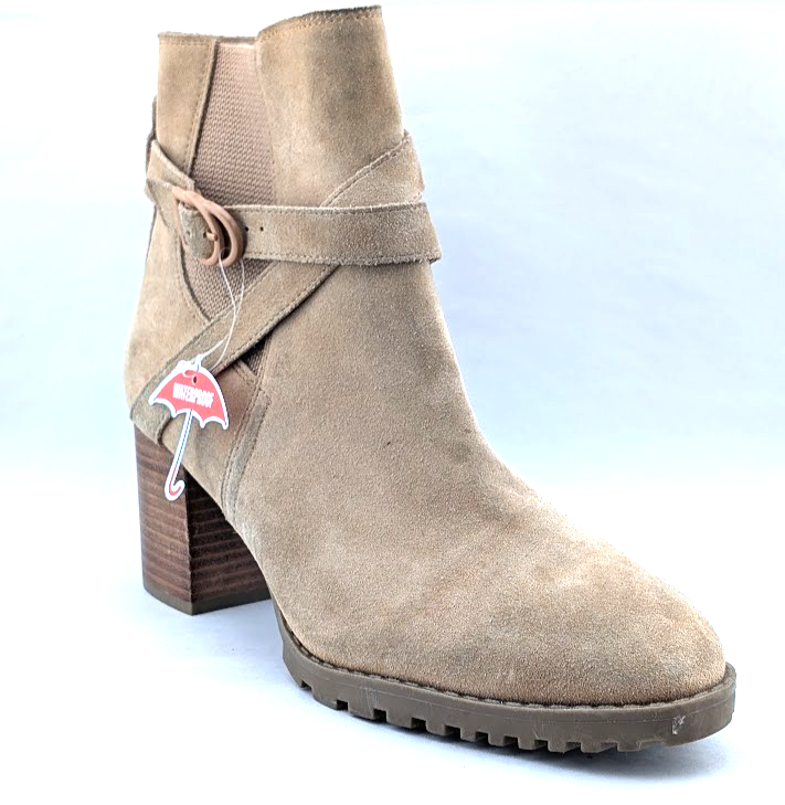 Blondo Waterproof Tamzin Tan Womens Shoes Size 10 Boots New Needs Cleaning Blondo