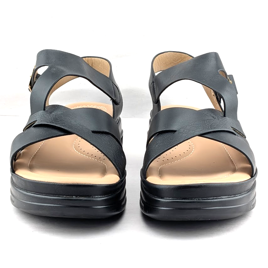 mysoft Women's Sz 6.5 Walking Sandals Comfortable Air Cushioned Support mysoft