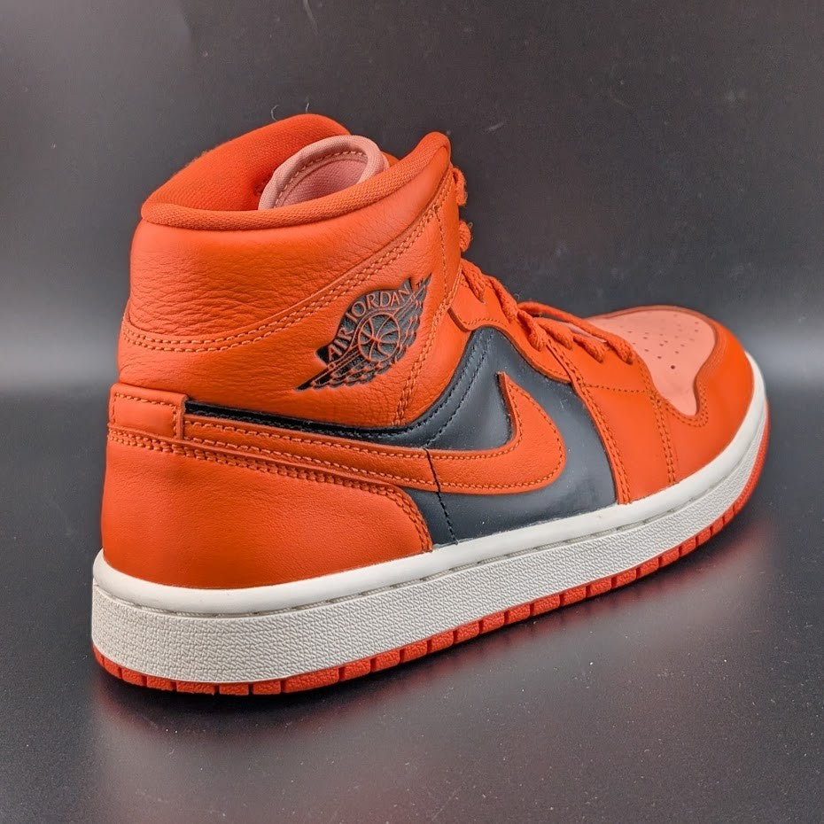Nike Air Jordan 1 Mid SE Rush Orange Crimson Bliss DM3381-600 Women's 7 Jordan