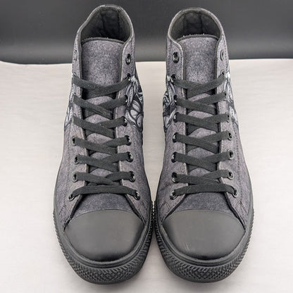 RAAD Shop Angry Gorilla Canvas Hi Tops US Size M9 / W10.5W Unisex RARE RAAD