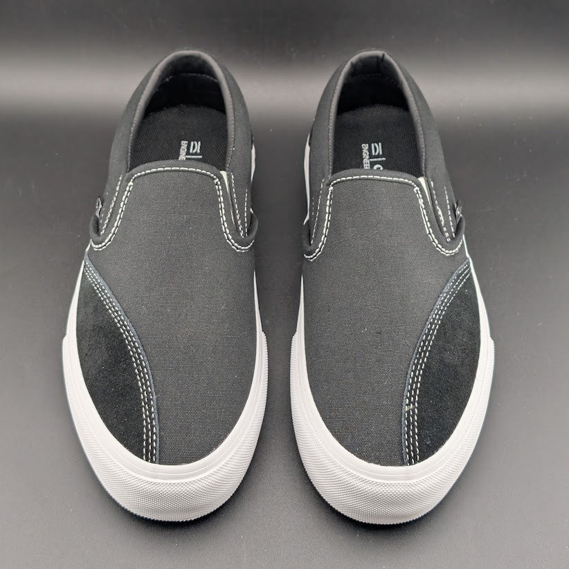 Clearweather Dodds Luxury Black Canvas & Suede Shoes Unisex (MSRP $180) NIB Clearweather