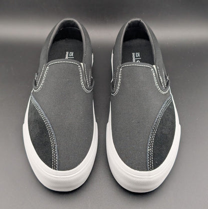 Clearweather Dodds Luxury Black Canvas & Suede Shoes Unisex (MSRP $180) NIB Clearweather