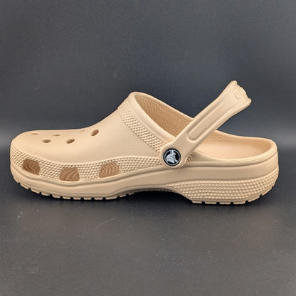 NWT/B, Crocs, Solid Shitake Tan~Unisex Big Kids-Size J6 Also Fits Women's 7.5 Crocs