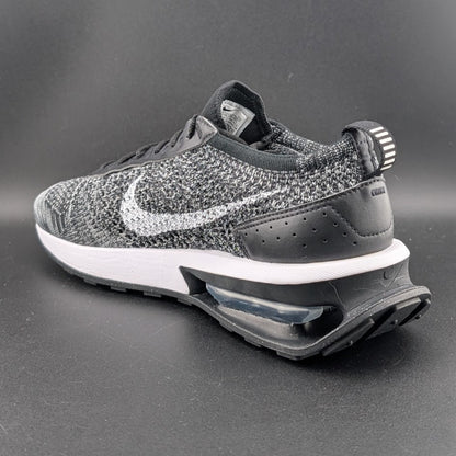 Nike Men's Size 8 Air Max Flyknit Racer DJ6106-001 Black/White Nike