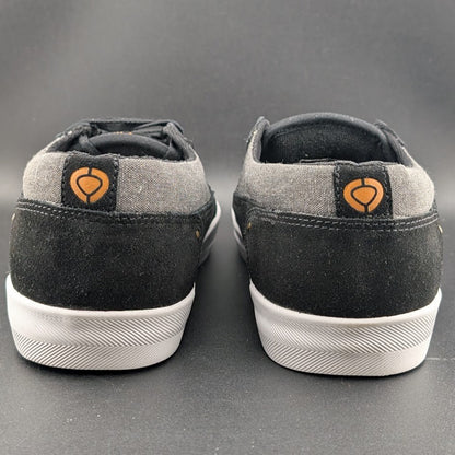C1RCA Lancer Skate Shoes Mens 8.5/Wos 10 Black Grey Leather Low Sneakers NIB C1RCA