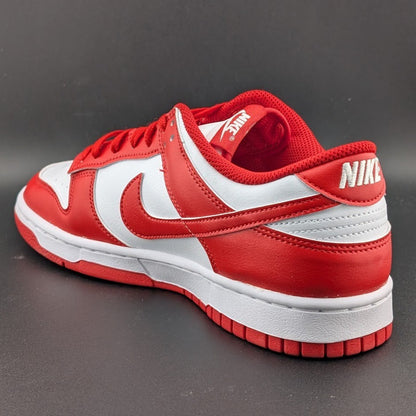 Nike Dunk Low White University Red White | US Men's Size 8.5 / Women's 10 Nike