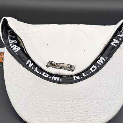 Black Yankees Negro Leagues Baseball Hat Blue/White J‑HEAD Size S/M J- Head