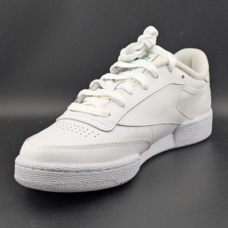 Reebok Men's Size 8 ~ Club C 85 White Green Tennis / Pickleball Court Shoes NIB Reebok