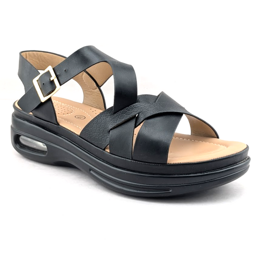 mysoft Women's Sz 6.5 Walking Sandals Comfortable Air Cushioned Support mysoft