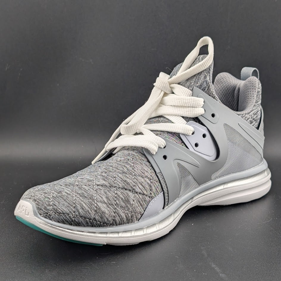US Women’s 9 - APL Ascend~Cosmic Grey/Metallic Silver Running Shoe NIB MRP $225 APL