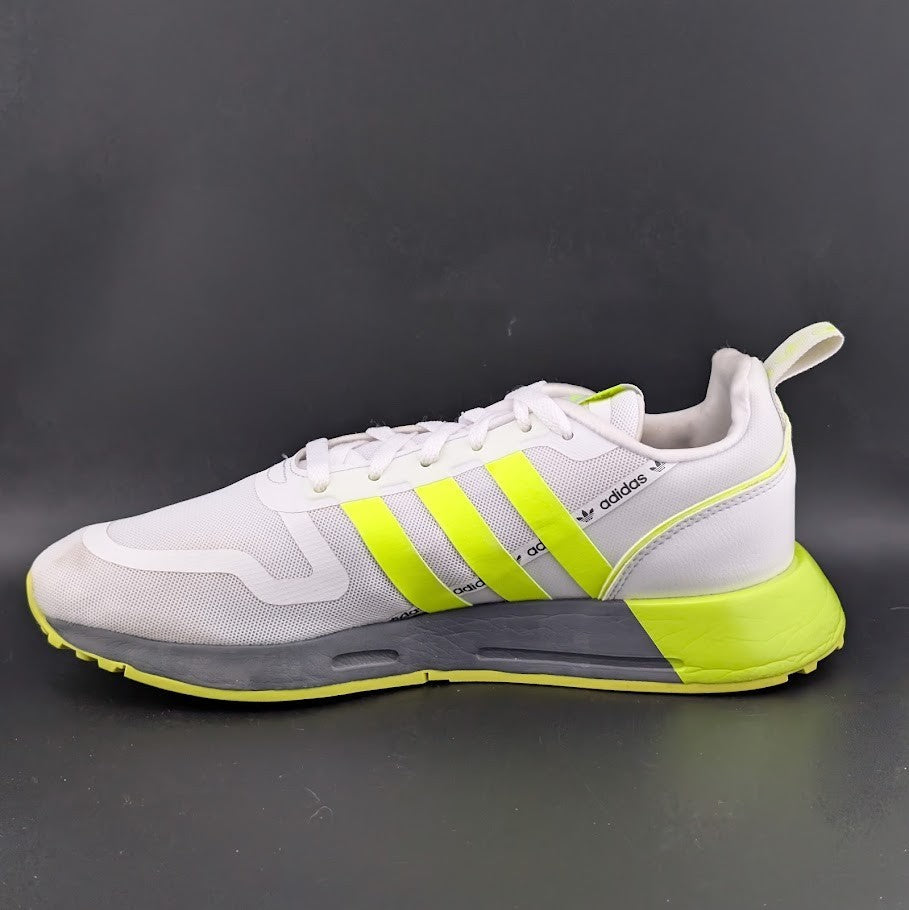 Men's adidas Size 9 Original Multix Athletic Shoe White /Yellow GZ3525 adidas