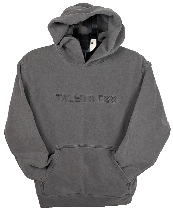 Talentless Black Men's Size Small HEAVYWEIGHT Hoodie w/ Pockets ~ New In Bag Talentless