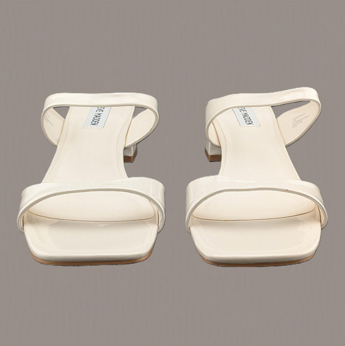Steve Madden Size 9.5 Astra Sandals Womens 8.5M Square Toe Medium Heel Sandal Steve Madden