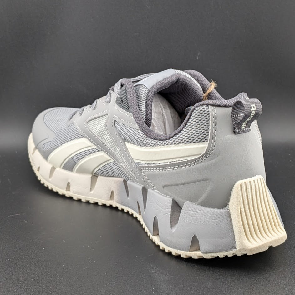 NIB Reebok Zig Vector Mens Shoes Lt Grey/Med Grey/Natural Men's Sizes 8 & 10M Reebok