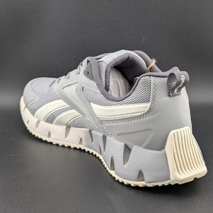 NIB Reebok Zig Vector Mens Shoes Lt Grey/Med Grey/Natural Men's Sizes 8 & 10M Reebok