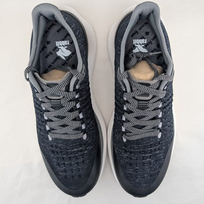 rabbit ~ Dream Chaser ~ Womens Size 9.5 Black Running Shoes Performance Knit NIB rabbit