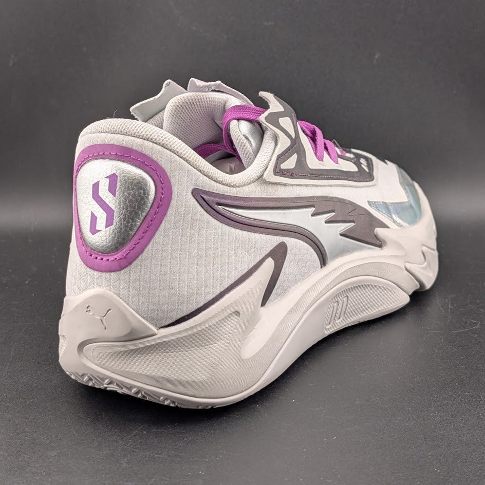 Men's Size 10 Puma Scoot Zeros II Sterling Low Basketball Shoes 311351-01 PUMA