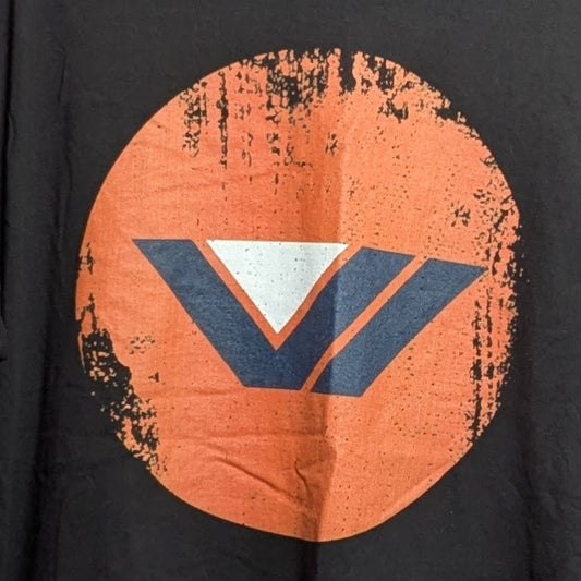 Vanguard Faction Tee Distressed Logo Size XXL (50-52") - Gamer T-Shirt in Black Prove Your Destiny