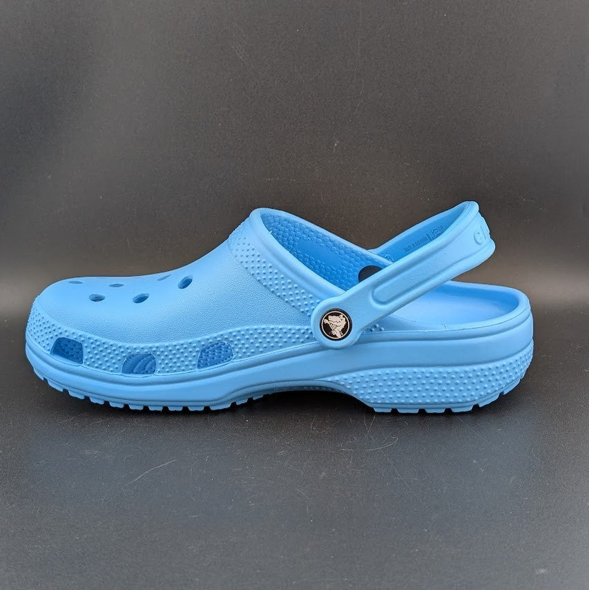 Crocs Big Kids' 6Y Classic Clogs Slip-On Elite Blue Comfort Shoes Fits Wos 7.5 Crocs
