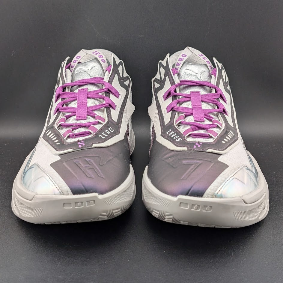 Men's Size 10 Puma Scoot Zeros II Sterling Low Basketball Shoes 311351-01 PUMA