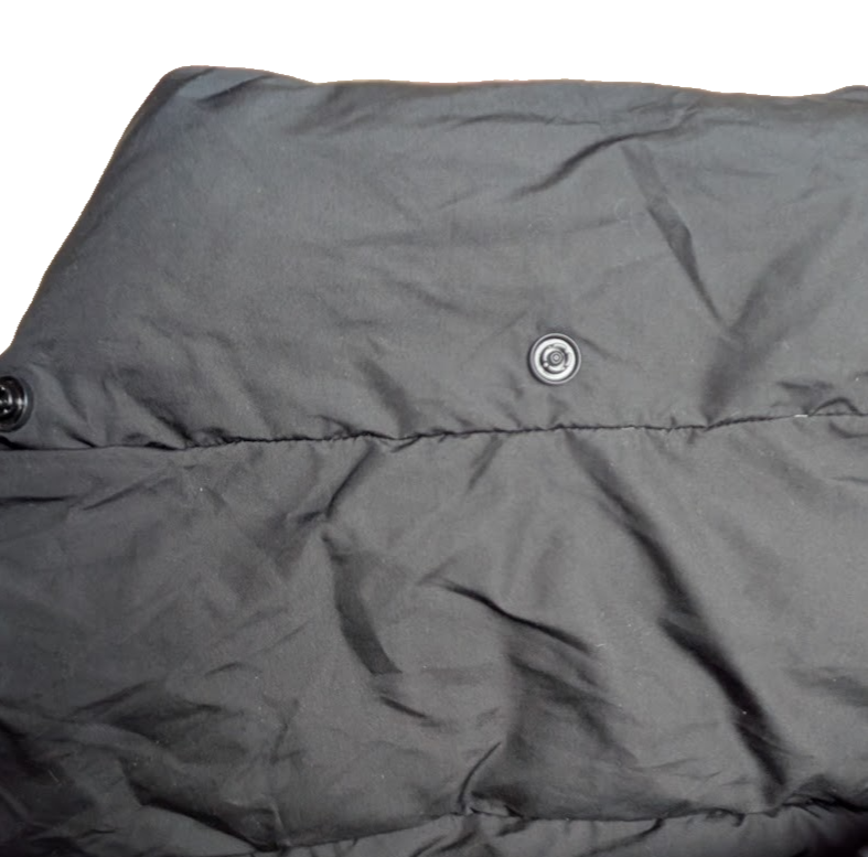 Pioneer Women's XL Summit Black Puffer Jacket w/ Removable Hood and Packable Sac Pioneer Camp
