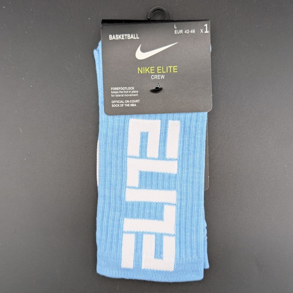 Nike Elite Quick NBA & Elite Crew Socks~Athletic Stars Tri-Color 2 Pairs Sz Lrg Nike