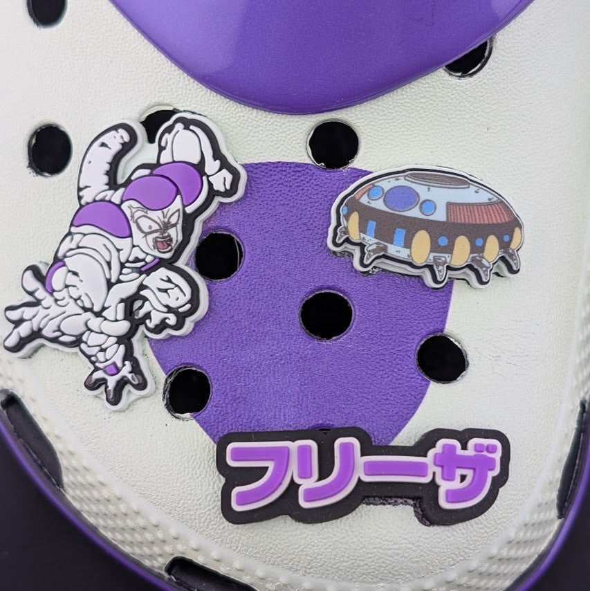 New RARE Kids' Size 6Y / Wm's 7.5 ~ Dragon Ball Z Frieza Classic Crocs Purple Crocs