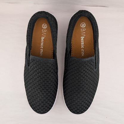 Bernie Mev TW98 Green Leather Twin Gore Slip-Ons  Size EU 37, 39 (US 6.5-7, 8.5) Bernie Mev