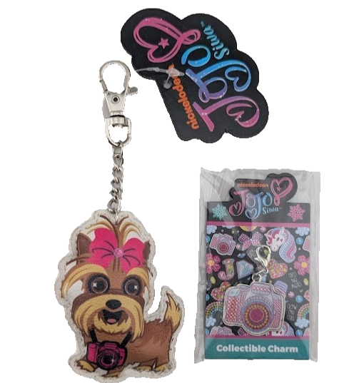 JoJo Siwa Charms Camera & BowBow the Dog Nickelodeon Viacon CultureFly Nickelodeon