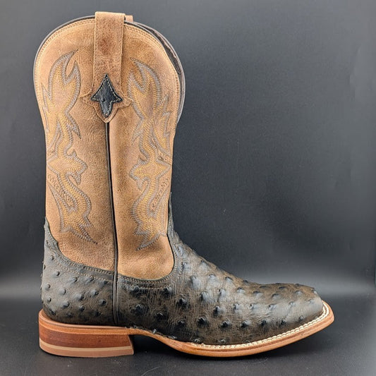 Tony Lama Tori Umber Full Quill Ostrich~Golden Brown 11" Womens Sz 10B TL5405 Tony Lama