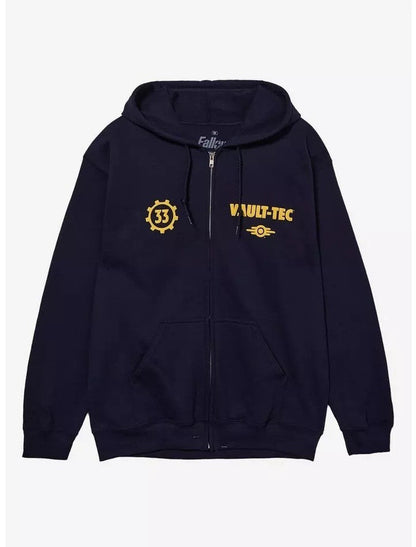 Ripple Junction~Amazon TV Show "FALLOUT" Hoodie Unisex Size 2XL ~ Vault-Tec 33 Ripple Junction
