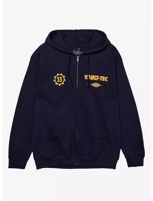 Ripple Junction~Amazon TV Show "FALLOUT" Hoodie Unisex Size 2XL ~ Vault-Tec 33 Ripple Junction