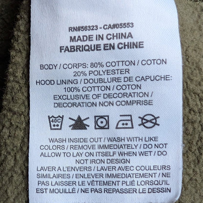 Nike ~ Size Large ~ Army Green Nike Swoosh Logo Box Oversize Hoodie ~ NEW Nike