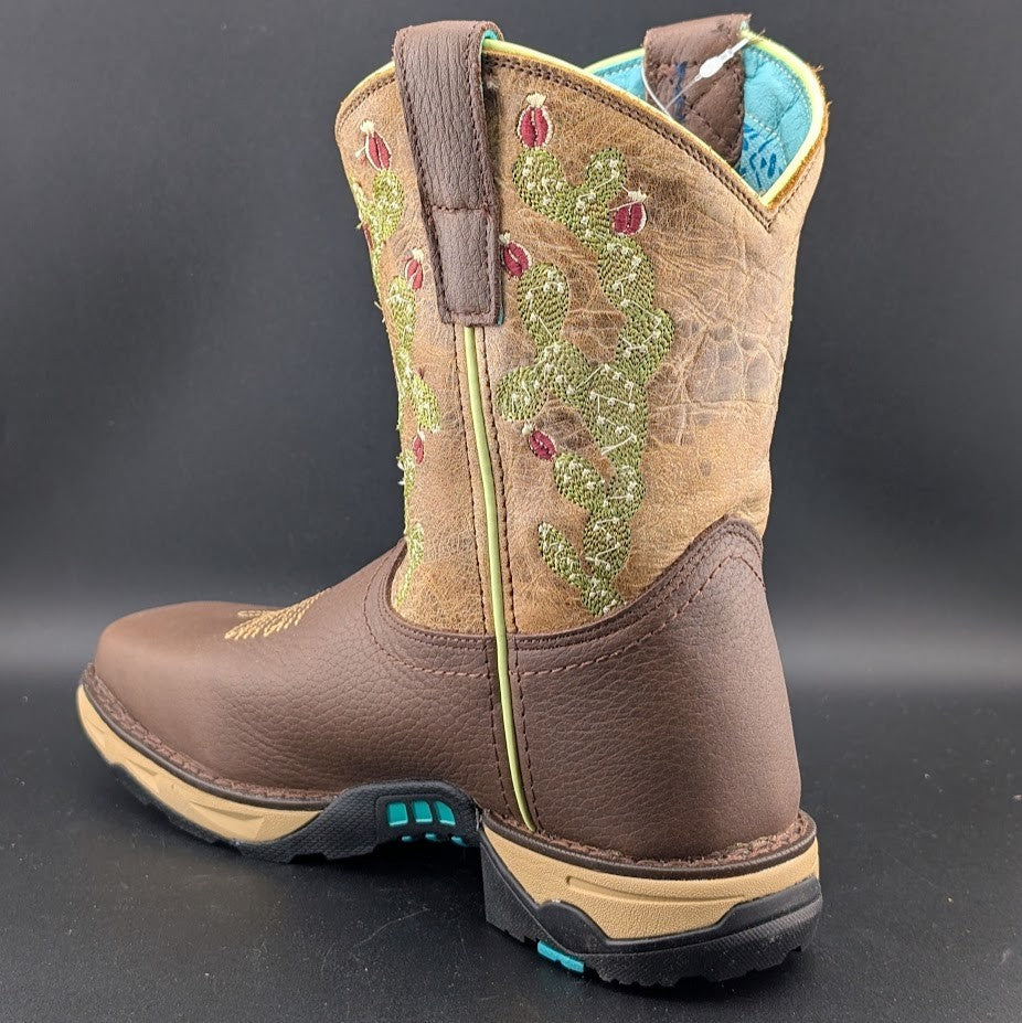 Corral Hydro Resist Safety Square Toe Western Work Boots Cactus Women's 6.5 Corral Boots