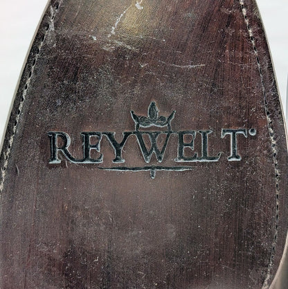 Mens Rodeo Cowboy Boots Genuine Leather Hibrido Suela Tacoma Cuero Bota Vaquera REYWELT