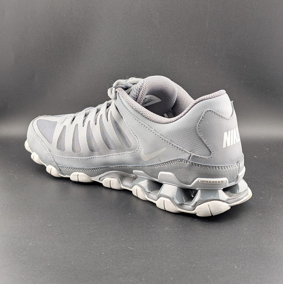 Nike REAX 8 Training Mesh Shoes Sports Casual Cool Grey  Size 11.5 ~ 621716-010 Nike